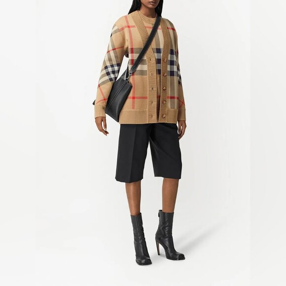 Burberry Vintage Check V-neck cardigan - Picture 1 of 12